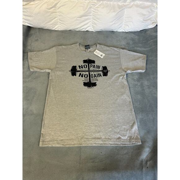 NWT Not of This World "No Pain No Gain" T-Shirt Men's XL - Picture 1 of 7
